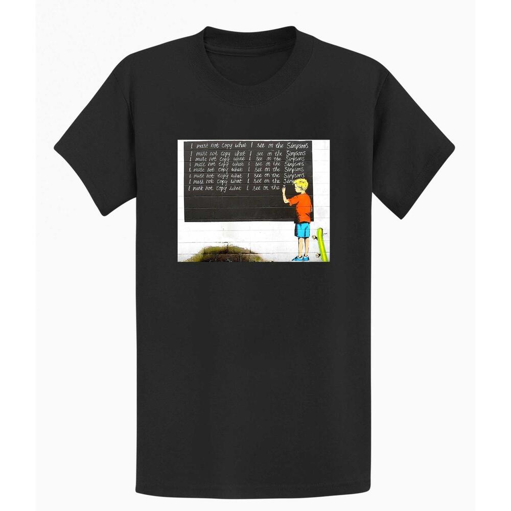 I Must Not Copy What I See On Simpsons Tshirt